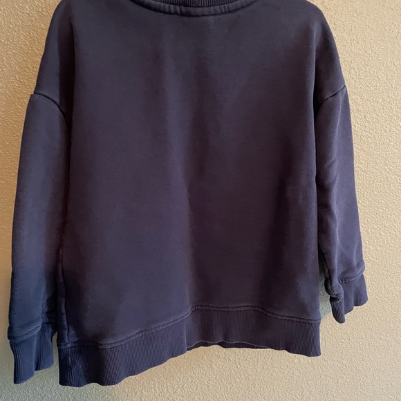 Hanna Andersson Navy Sweatshirt with Colorful Stars - Picture 4 of 4